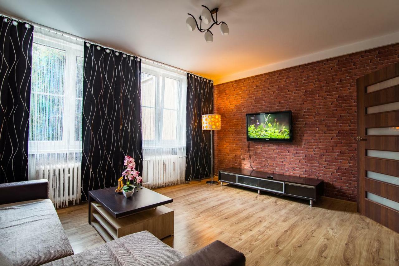 Apartmán Apartament Pink Crane Gdaňsk Exteriér fotografie