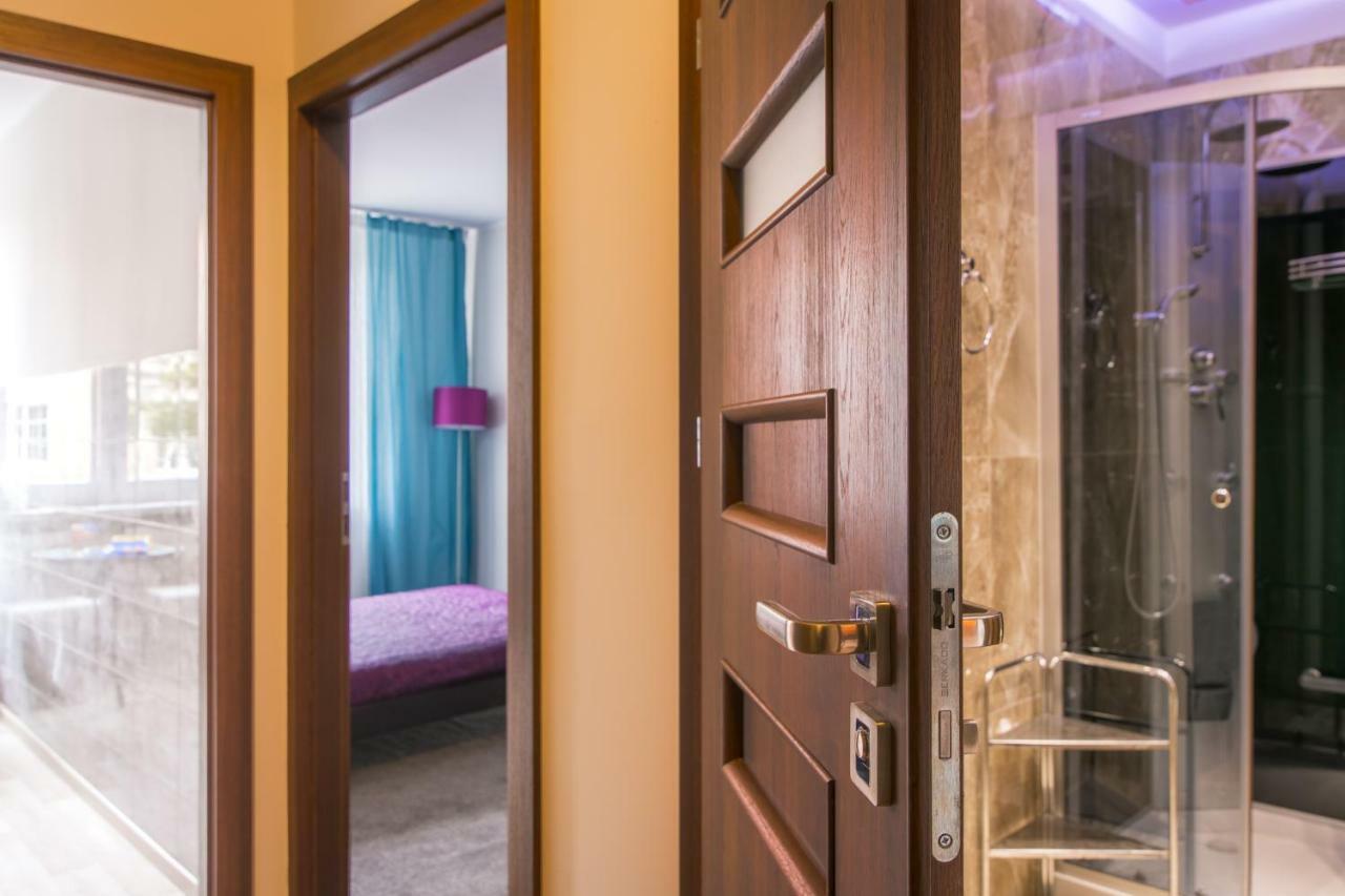 Apartmán Apartament Pink Crane Gdaňsk Exteriér fotografie