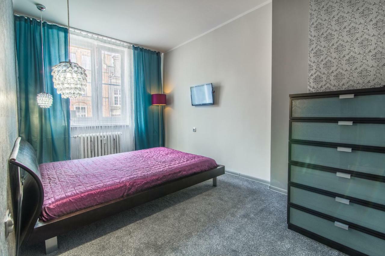Apartmán Apartament Pink Crane Gdaňsk Exteriér fotografie