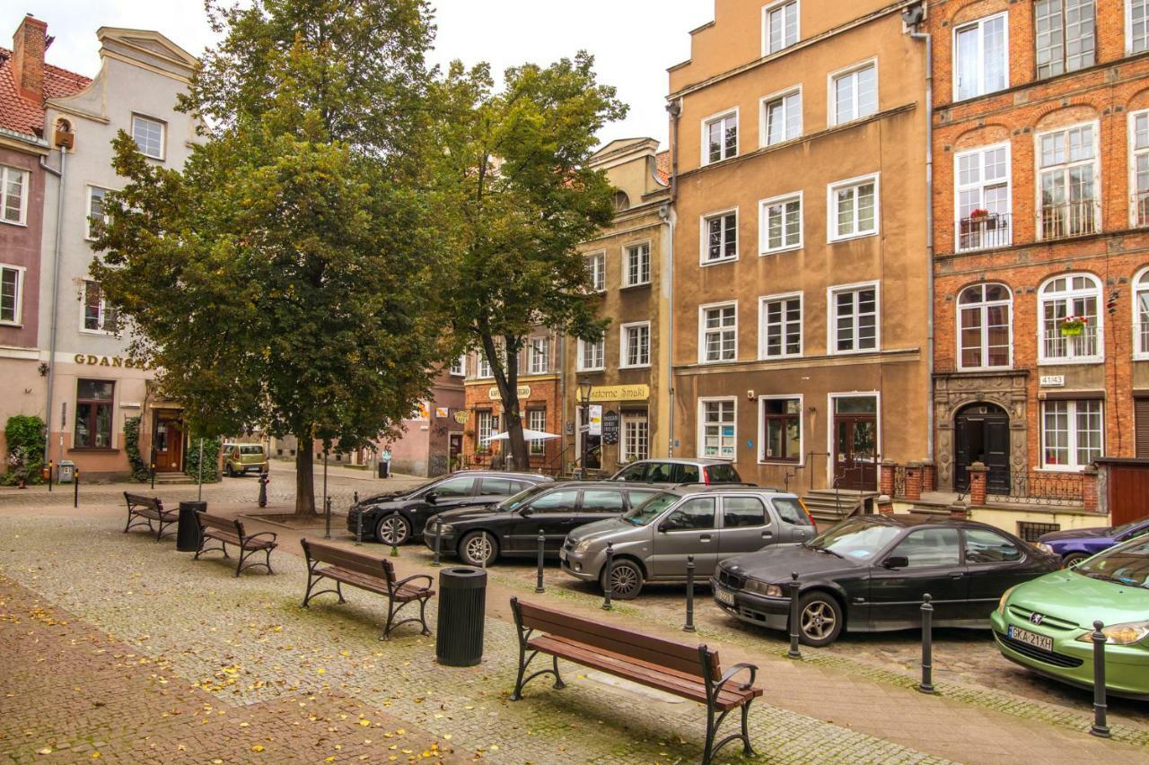 Apartmán Apartament Pink Crane Gdaňsk Exteriér fotografie